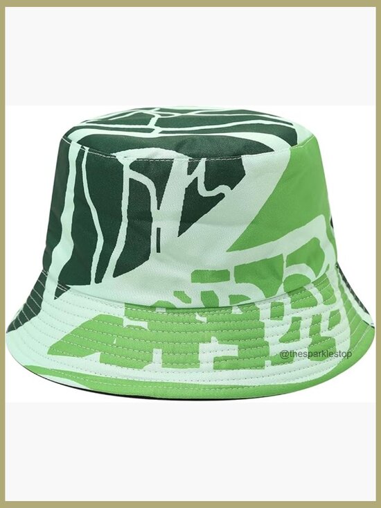 Reversible Bucket Hat Polycotton Lightweight Sun Protection